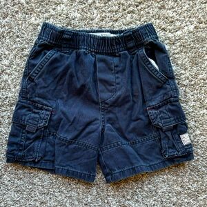 Children’s Place boys khaki cargo shorts Sz 24 months EUC